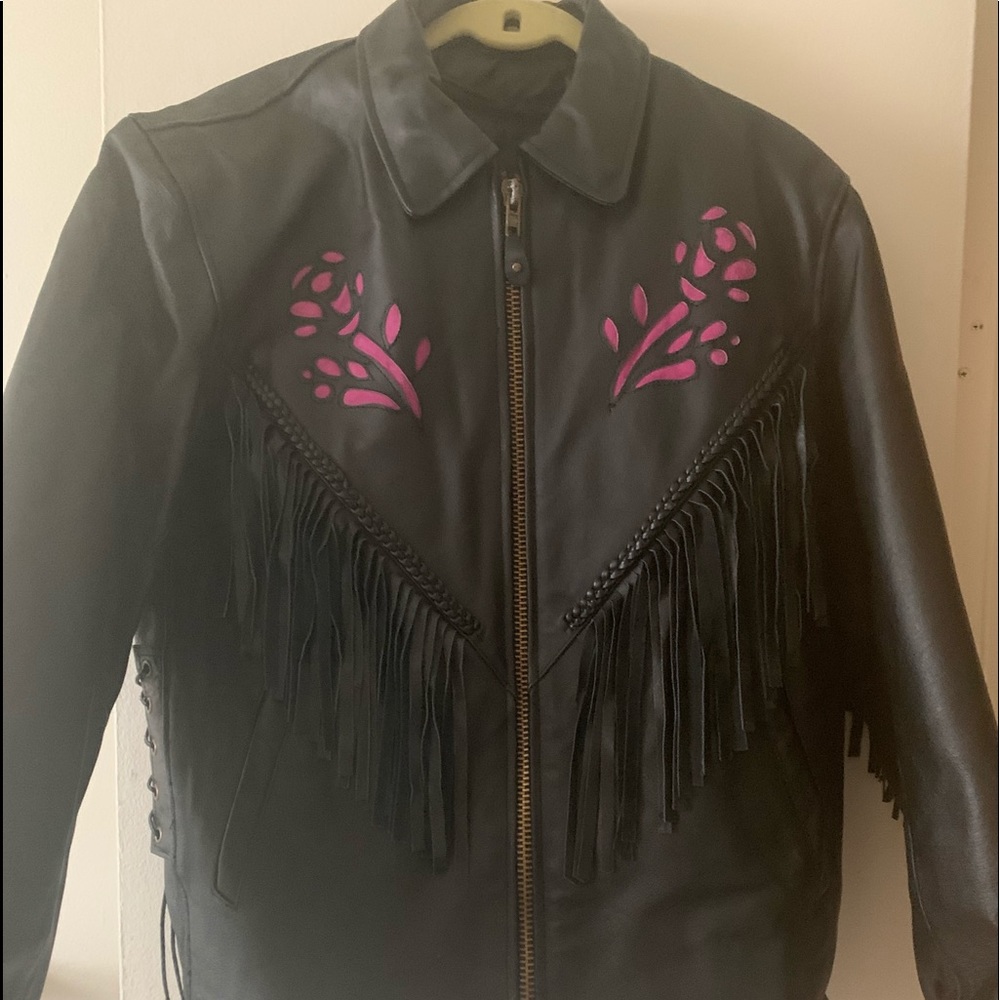 Leather jacket